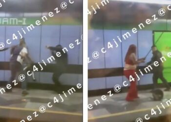 Vagoneros agreden a policía en la estación UAM-I del Metro CDMX (VIDEO)