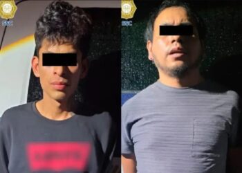 Cae pareja acusada de asesinar a empleado de mueblería en Iztapalapa