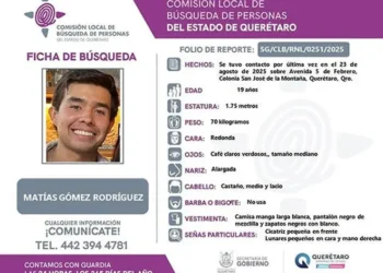 Querétaro: localizan el cuerpo de un joven; por las lluvias