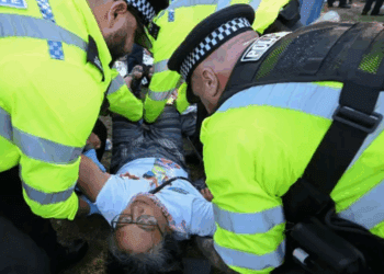 Londres registra más de 360 arrestos en manifestación propalestina