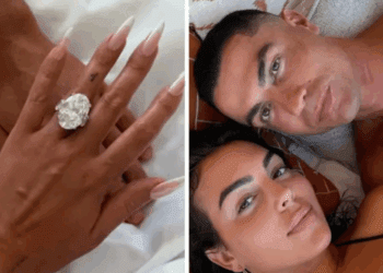 Así es el costoso anillo de compromiso que Cristiano Ronaldo entregó a Georgina Rodríguez