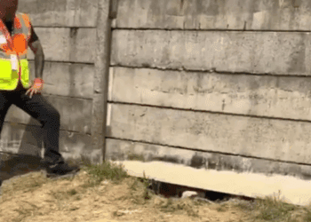 Excavan túnel para colarse al GP de Hungría y fallan en el intento