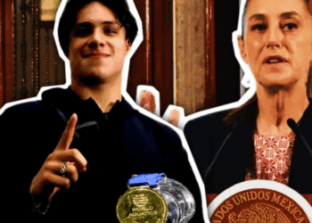 Sheinbaum recibe a clavadistas tras histórica actuación en Mundial de Natación