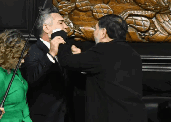 Empujones y acusaciones entre Noroña y ‘Alito’ en el Senado desatan caos político