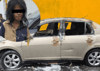 Detienen a joven tras incendio de vehículo bajo resguardo de la SSC en La Lagunilla