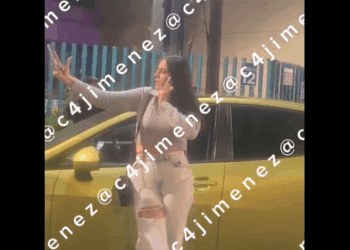 Mujer insulta a policía en punto de alcoholímetro; ya piden identificarla