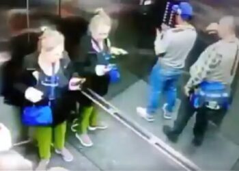 Video revela momentos de pánico en elevador de Plaza Mítikah; hay dos lesionados