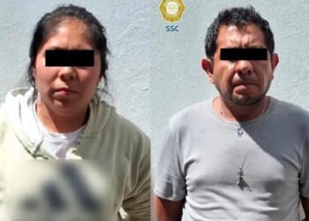 Pareja detenida por intento de robo en tienda de Santa Fe