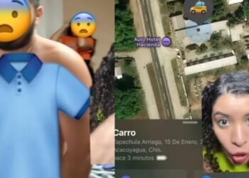 GPS la lleva al motel: descubre infidelidad y lo expone en redes