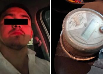Taxista de app roba medidor de luz tras viaje impago en Nuevo León