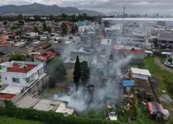 Explosión en taller clandestino de pirotecnia en Tultepec