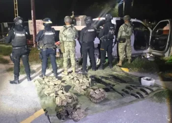 Fuerza Civil se enfrenta a hombres armados en Nuevo León
