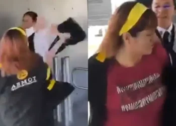 “Lady Tuza” arma escándalo en Pachuca y la detienen