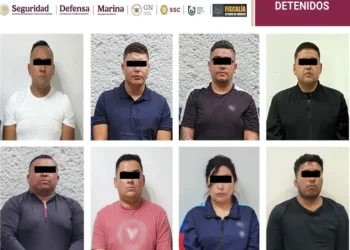 Siete civiles armados capturados tras balacera en Monterrey
