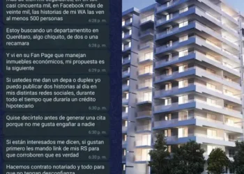 Tiktoker ofrece publicar en redes a cambio de un departamento