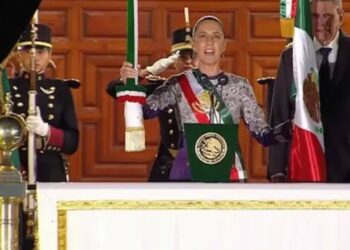 Claudia Sheinbaum dedica su primer Grito a las mujeres de la Independencia