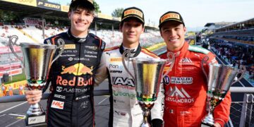 León llega al podio en final de la F3 en Monza