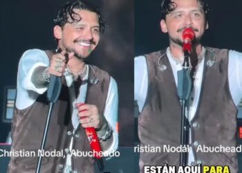 Nodal pide respeto tras abucheos a Ángela Aguilar en concierto de la UANL
