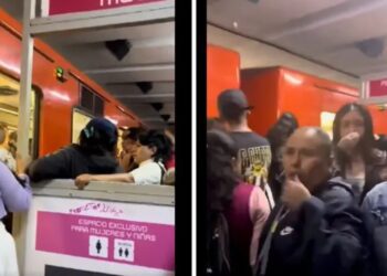 Mujer rocía gas pimienta en vagón del Metro CDMX; usuarios piden mayor seguridad