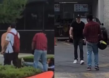 Repartidor es brutalmente agredido por jóvenes en Centrito Valle