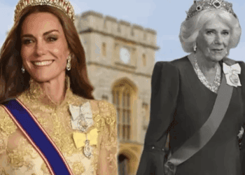 Kate Middleton deslumbra con tiara histórica y opaca a Camilla en gala con Trump