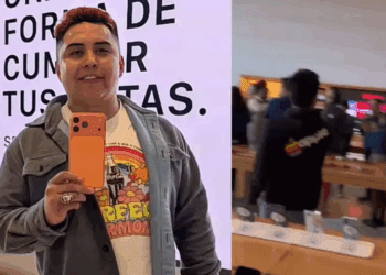 Arturo Delgado consigue el primer iPhone 17 Pro Max en México