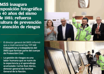 IMSS recuerda el sismo de 1985 con exposición histórica