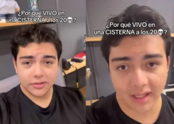 Estudiante vive en una cisterna en CDMX ante la falta de vivienda accesible