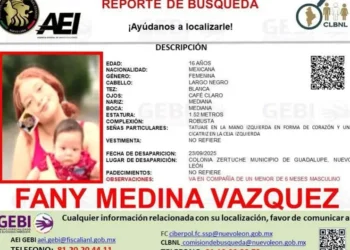 Madre adolescente y su bebé desaparecen en Nuevo León