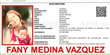 Madre adolescente y su bebé desaparecen en Nuevo León
