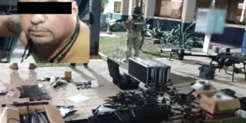 Detienen en Reynosa a presunto operador de drones equipados con explosivos