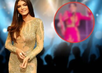 Ana Bárbara explota en pleno show por falla de sonido