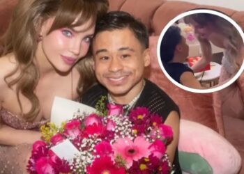 Belinda carga a Abelito tras función de “Mentiras All Stars” y genera debate en redes