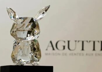 Subastarán figura de Pikachu en cristal Baccarat por más de un millón de pesos