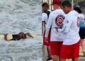 Surfista se salva tras quedar atrapado por oleaje de huracán Priscilla en Mazatlán