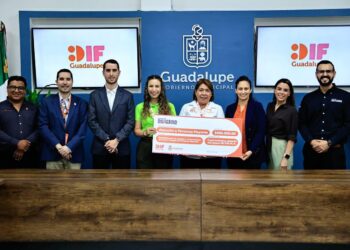 Fundación DEACERO entrega un millón 280 mil pesos en donativos al municipio de Guadalupe, Nuevo León