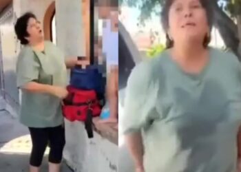 Abuelita exhibe y maltrata a su nieto en Morelia; genera indignación