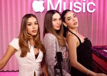 Belinda, Danna Paola y Kenia Os se reúnen en podcast