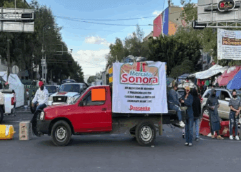 Locatarios del Mercado de Sonora protestan por prohibición de venta de animales