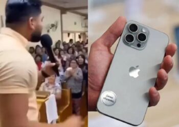 Pastor desata polémica al pedir ofrendas para dos iPhone 17