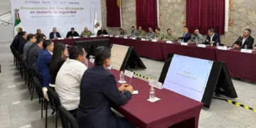 Semar despliega estrategia central del Plan Michoacán con más de 1,700 efectivos