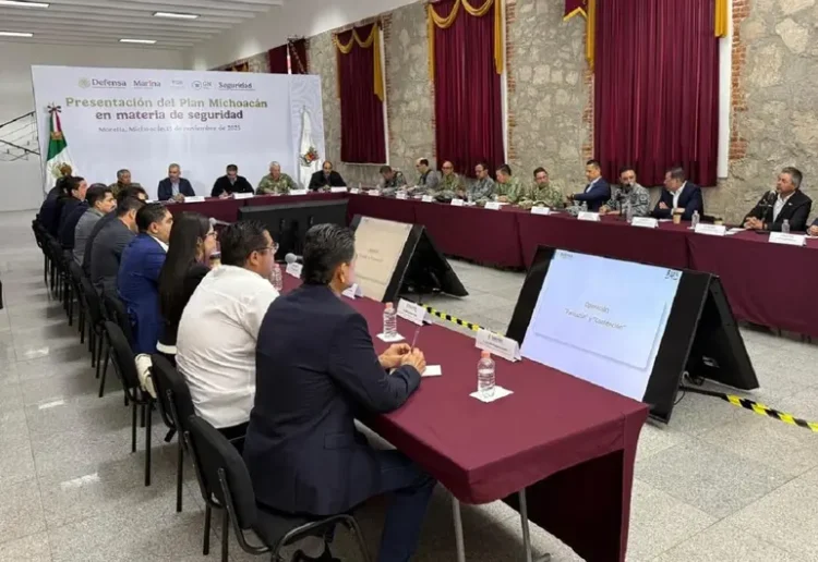Semar despliega estrategia central del Plan Michoacán con más de 1,700 efectivos