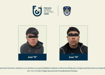 Detienen a dos presuntos extorsionadores en CDMX; exigían 20 millones a un comerciante