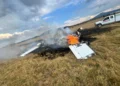 Se desploma avioneta en Purépero, Michoacán; cinco personas resultan lesionadas