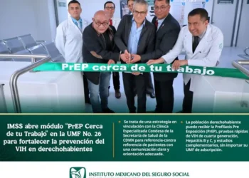 IMSS inaugura módulo de atención para prevención del VIH en CDMX