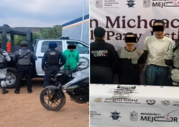 Aseguran explosivos y detienen a cuatro personas en operativos federales en Michoacán