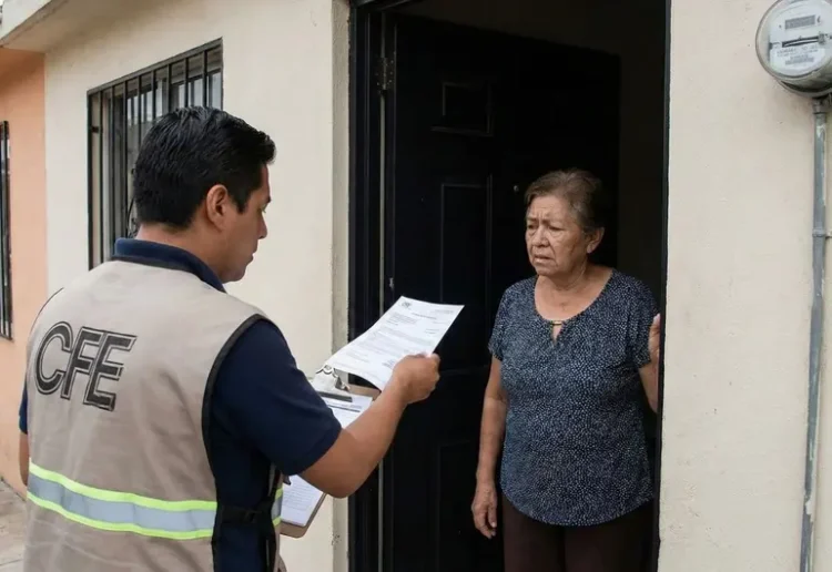 CFE denuncia nueva modalidad de extorsión con falsos empleados y multas inventadas