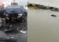 Frente frío 16 causa inundaciones y deja un muerto en Tamaulipas
