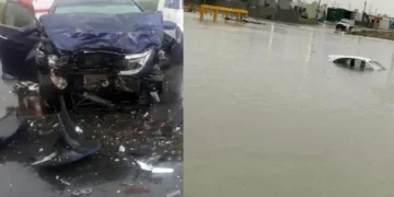 Frente frío 16 causa inundaciones y deja un muerto en Tamaulipas