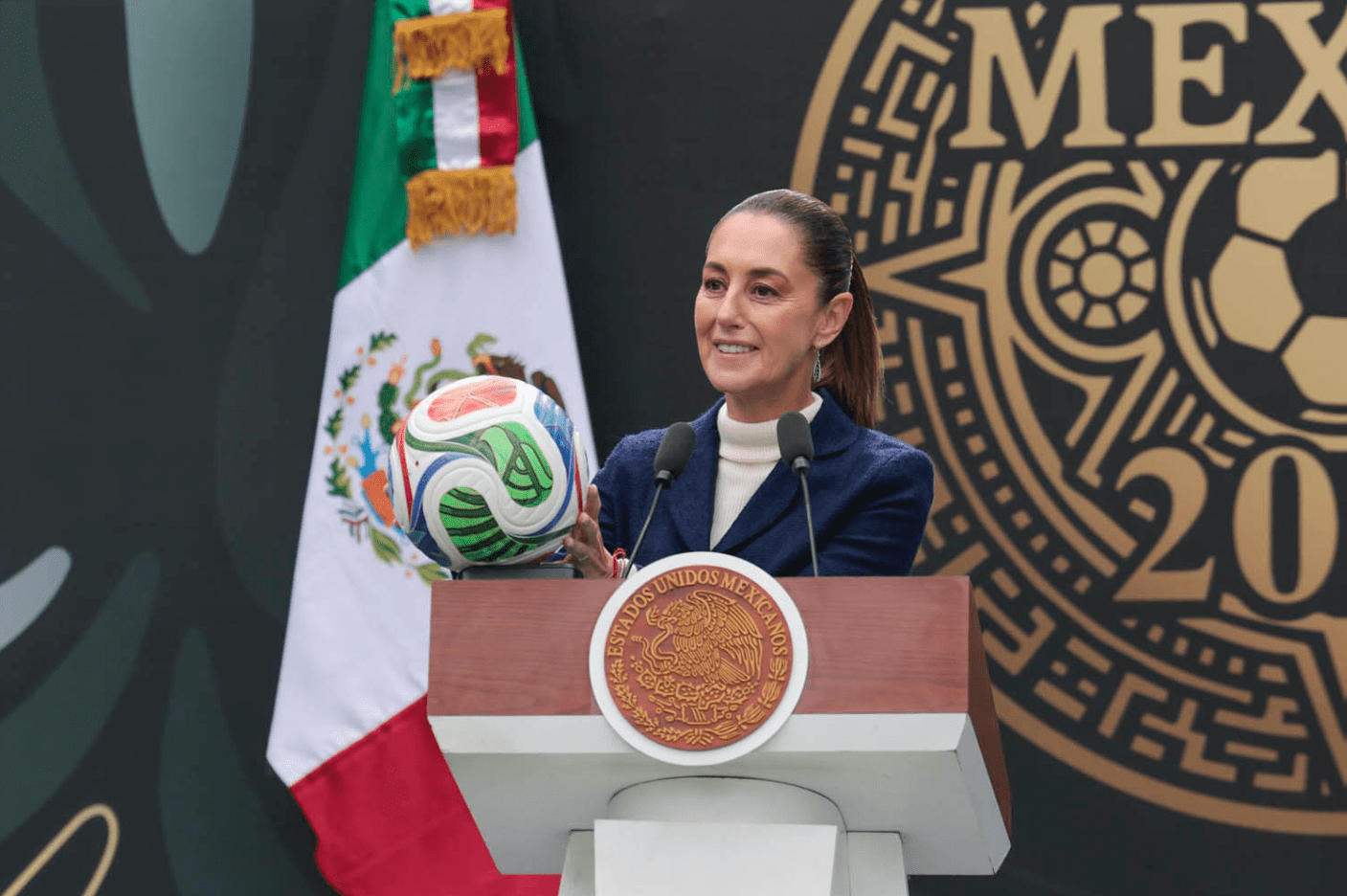 Sheinbaum envía mensaje de aliento a la Selección Mexicana rumbo al Mundial 2026